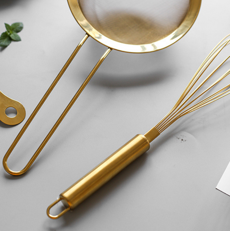 Gold Cooking and Baking Tools