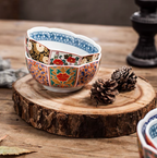 Imperial Chinoiserie Style Ceramic Bowl