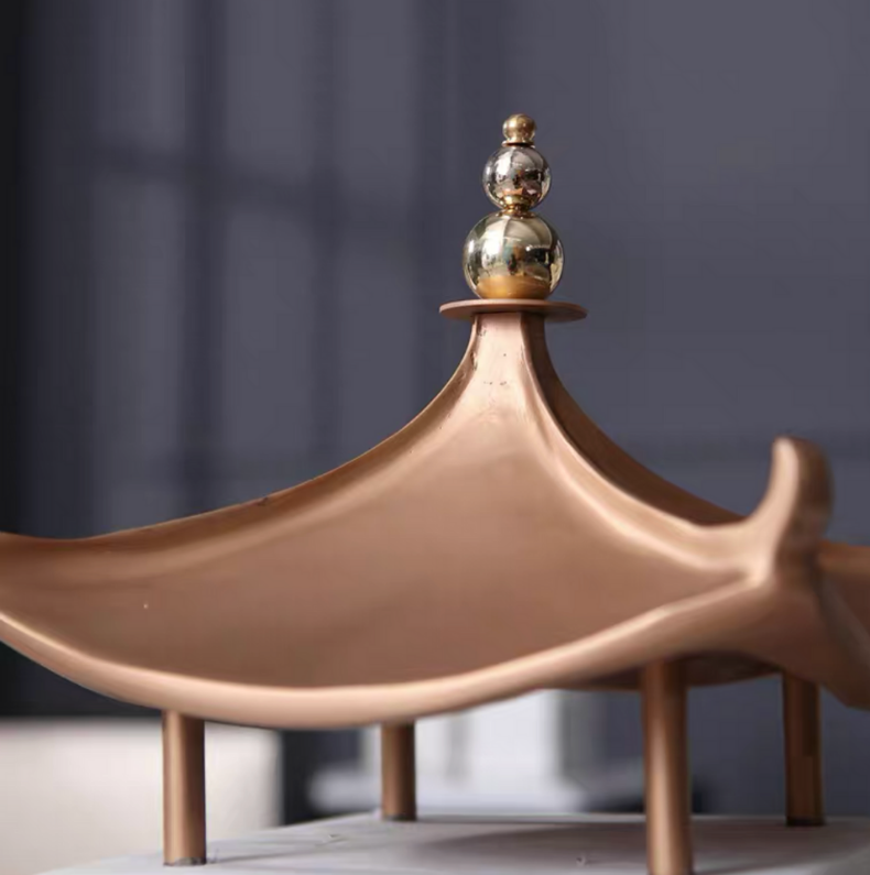 Premium Chinoiseries Marble Ornament
