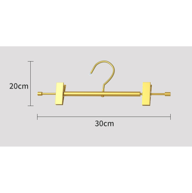 Gold Trouser Clip-On Hanger