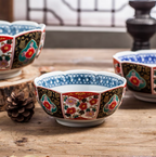 Imperial Chinoiserie Style Ceramic Bowl