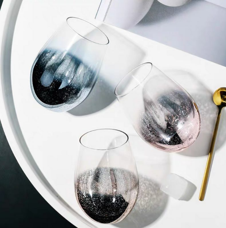 Meteorite Drinking Glass