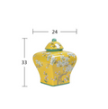 Amarilla Yellow Ginger Jars