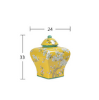 Amarilla Yellow Ginger Jars