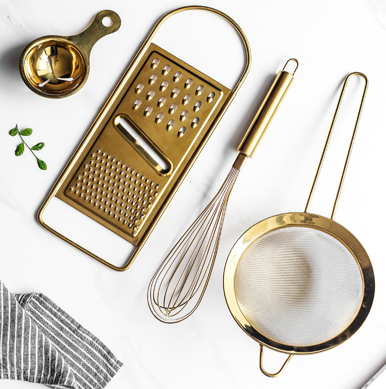Gold Cooking and Baking Tools