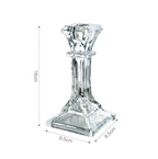 Glass Candleholders