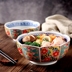 Imperial Chinoiserie Style Ceramic Bowl
