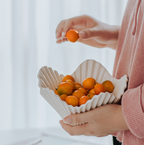 Modern Origami Ceramic Serving Bowl