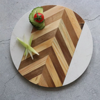 Marble Wooden Board