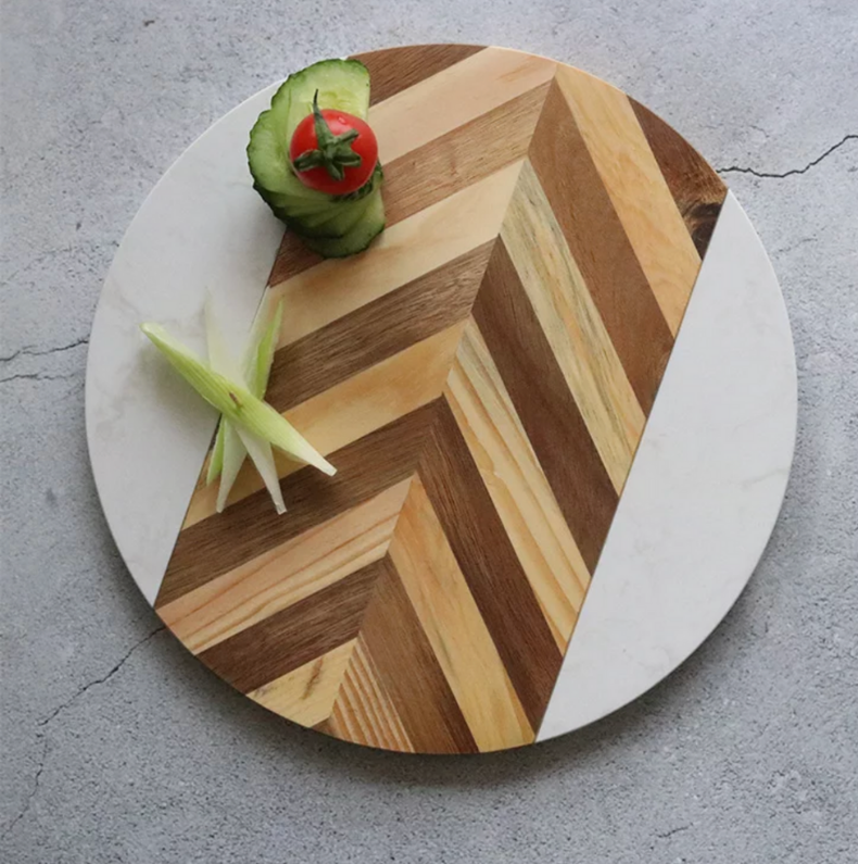 Marble Wooden Board