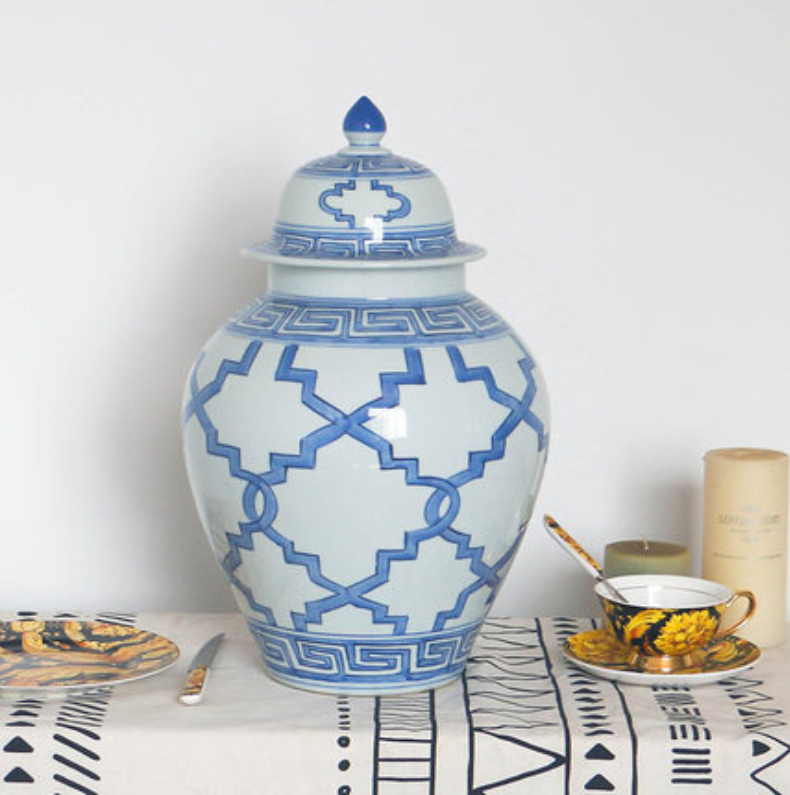 Sonoma Ginger Jar Ceramic Vase