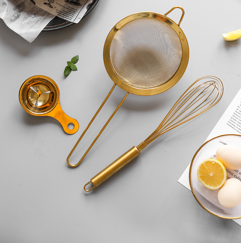 Gold Cooking and Baking Tools