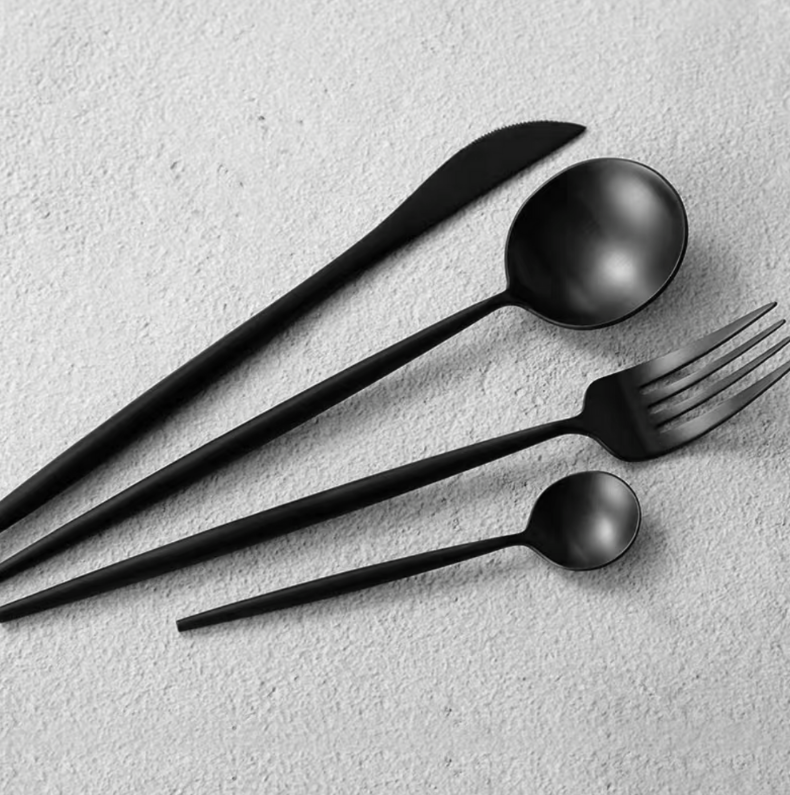 Lafayette Flatware Set All Black