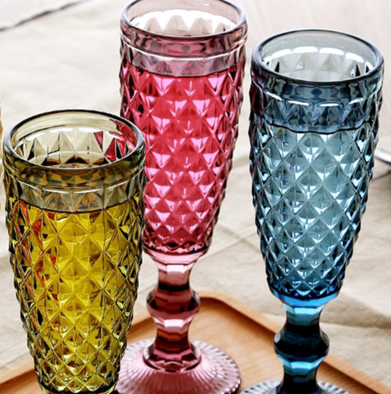 Mason Drinking Glass Goblet - Sets