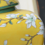 Amarilla Yellow Ginger Jars