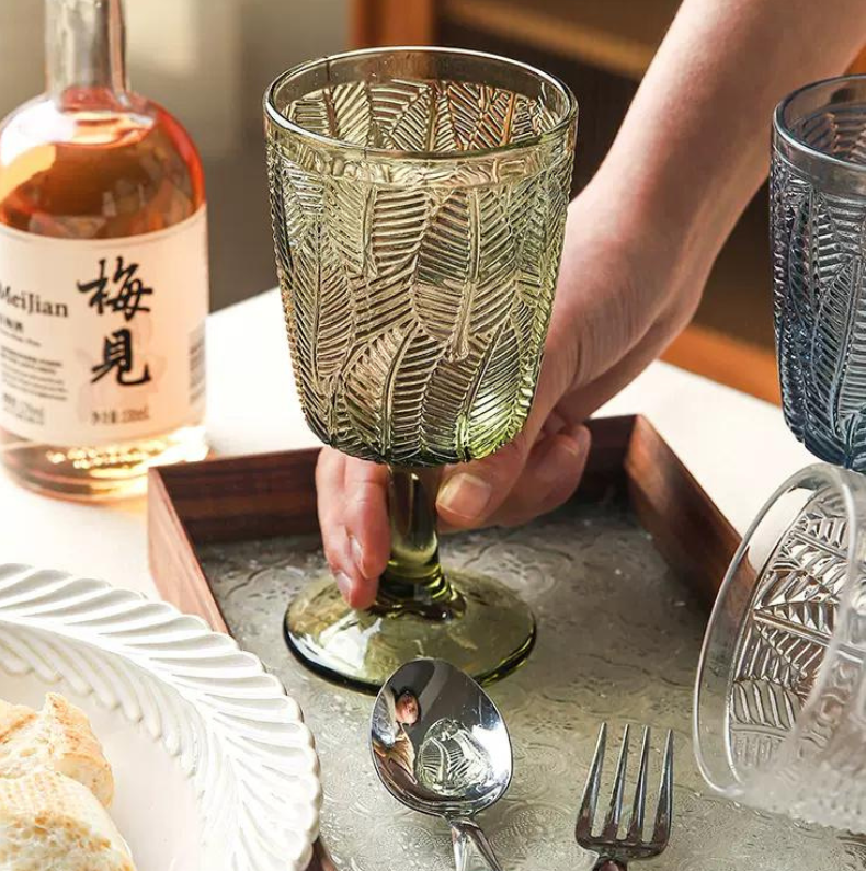 Annie Drinking Glass Goblet Set of 2