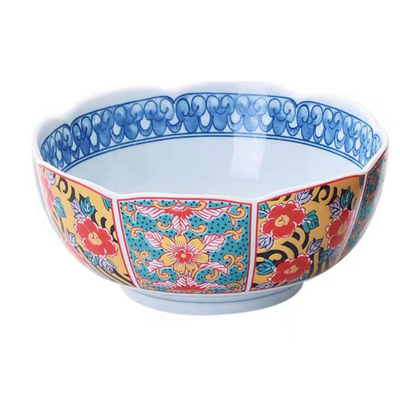 Imperial Chinoiserie Style Ceramic Bowl