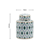 Retro Ginger Jar Vase