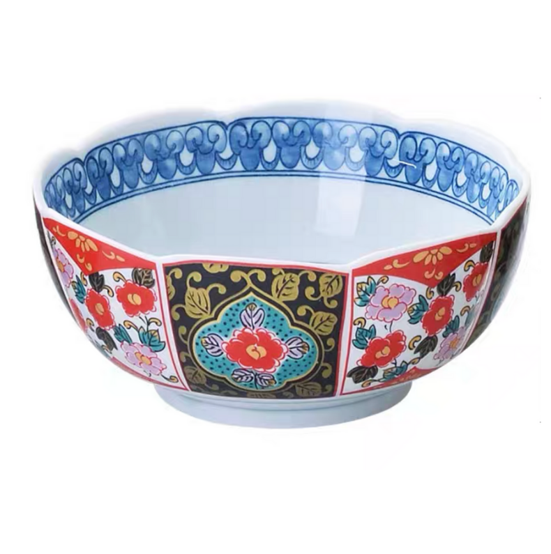 Imperial Chinoiserie Style Ceramic Bowl