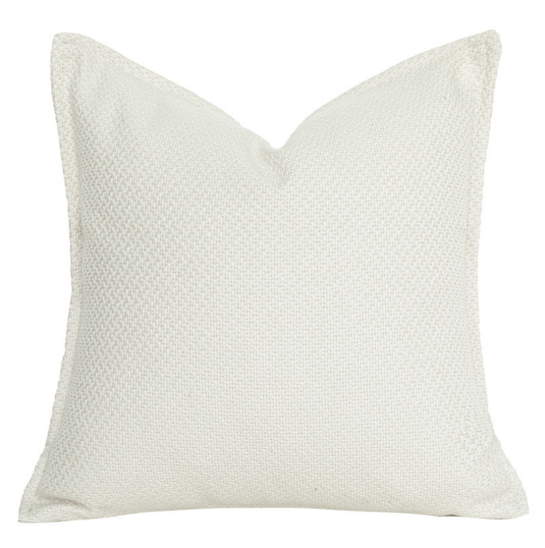 Modern White Pillow Case