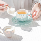 Ariel Mug and Saucer Set