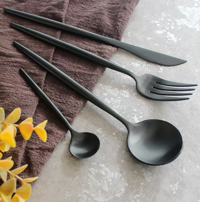 Lafayette Flatware Set All Black