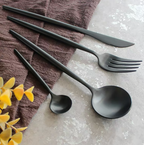 Lafayette Flatware Set All Black