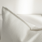 Modern White Pillow Case