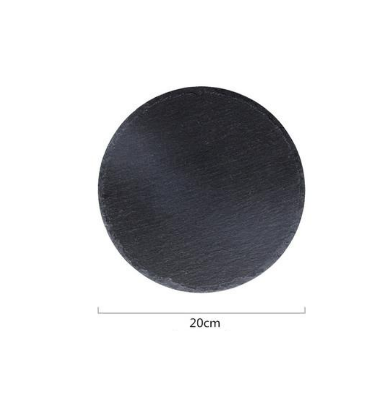 Japanese Stone Round Plates