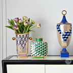 Eclectic Retro Vase