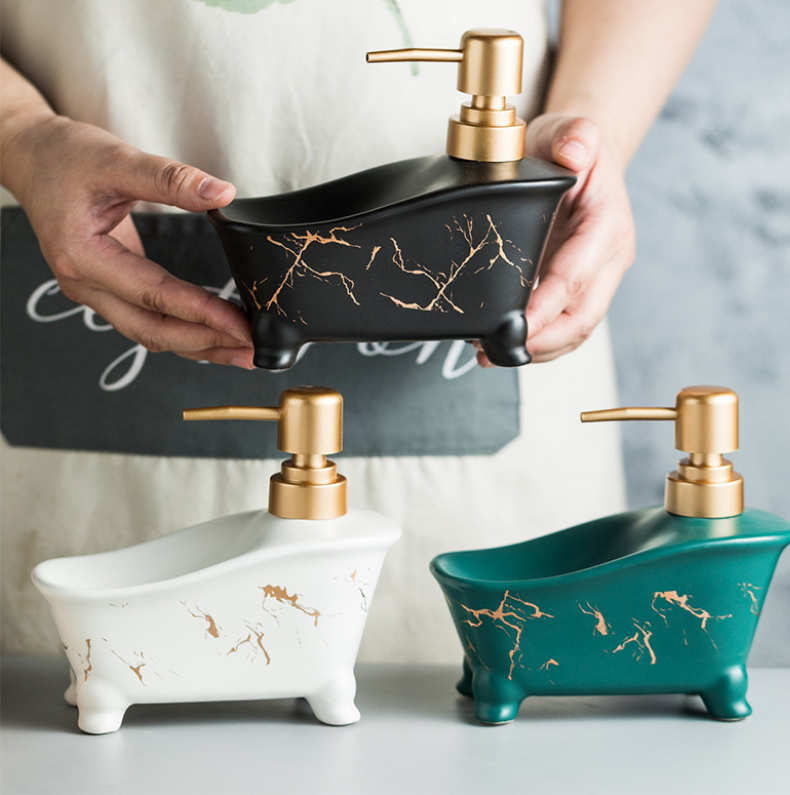 Bathtub Marble Soap Dispenser