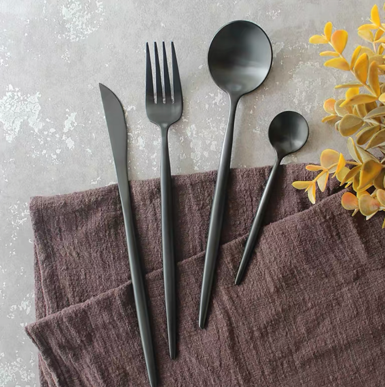 Lafayette Flatware Set All Black