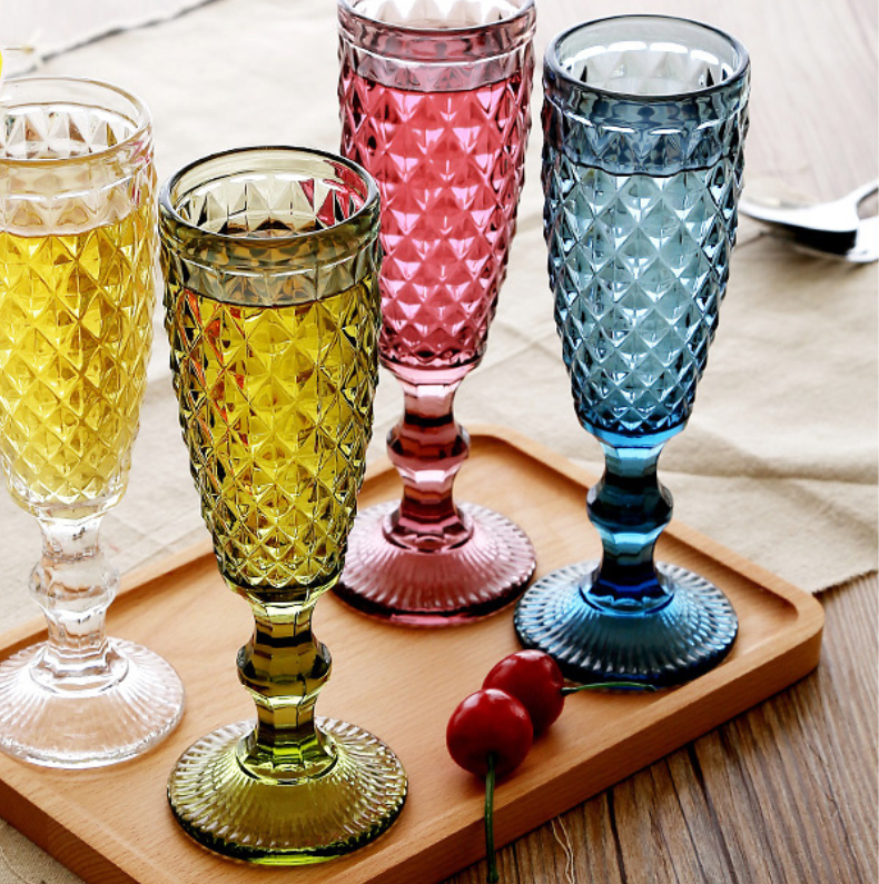 Mason Drinking Glass Goblet - Sets