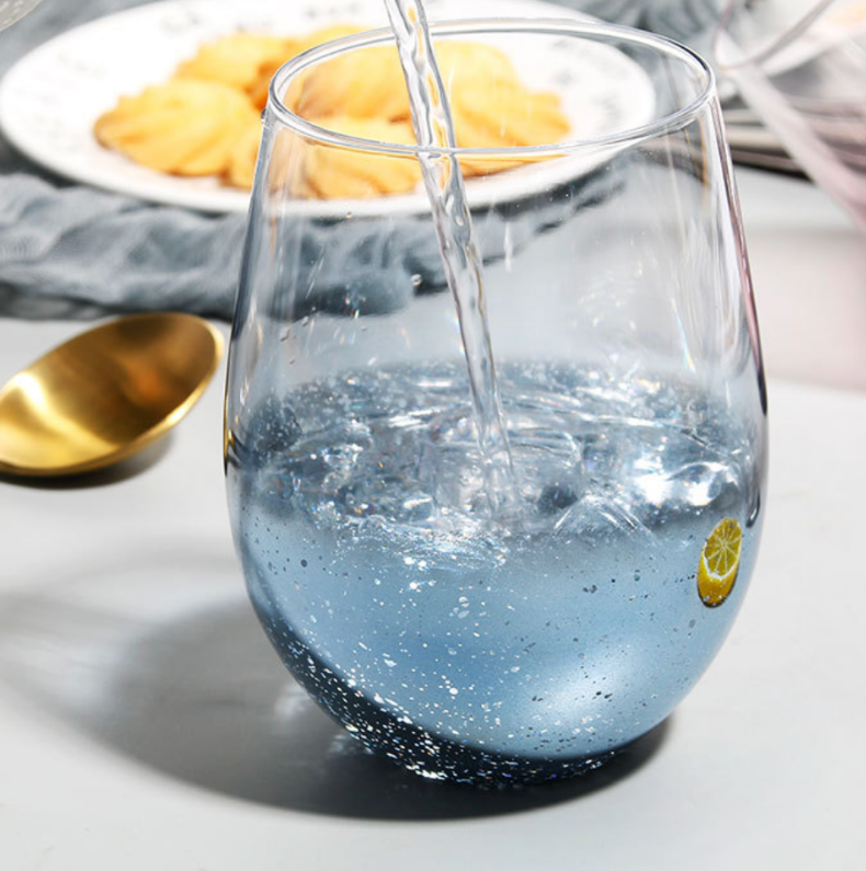 Meteorite Drinking Glass