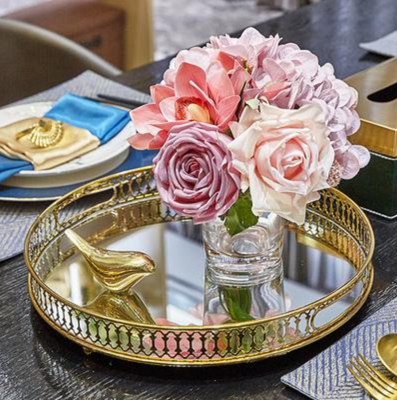 Preston Round Decorative Tray