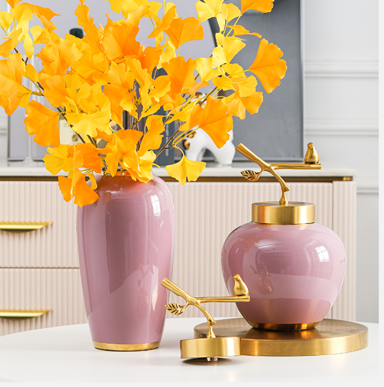 Lavande Ginger Jar Vase Set