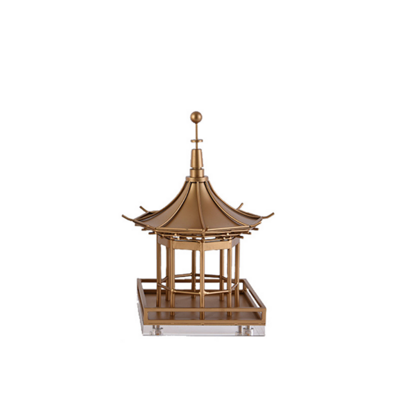 Golden Pagoda Ornament