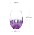 Meteorite Drinking Glass