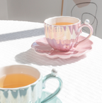 Ariel Mug and Saucer Set