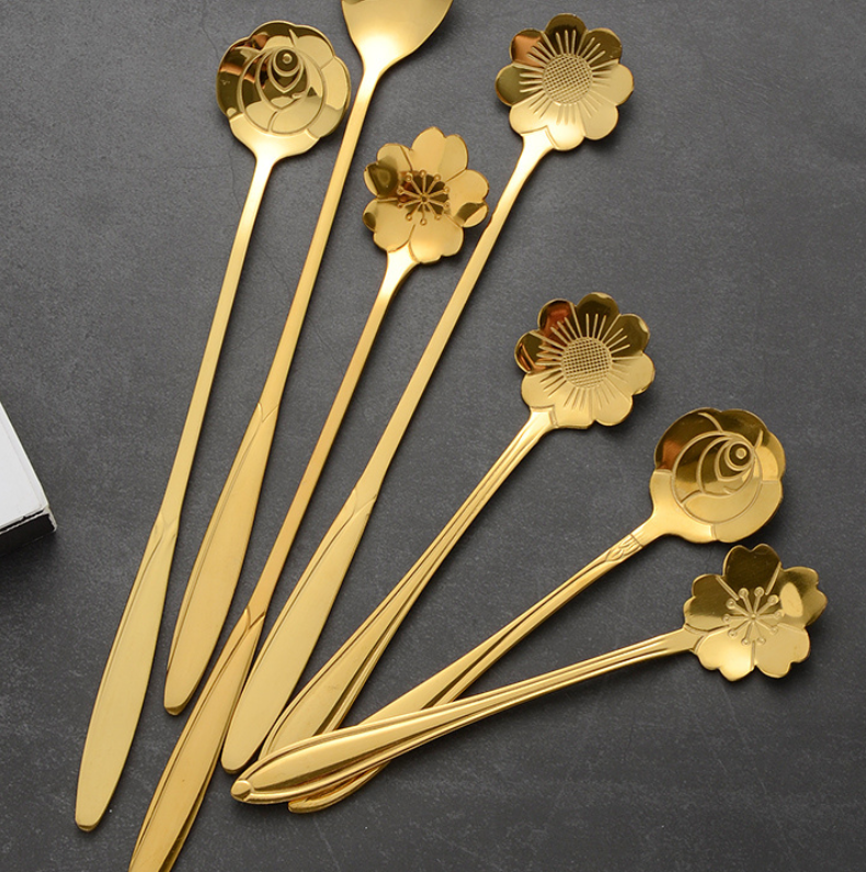 Fleur Long Tea Spoon