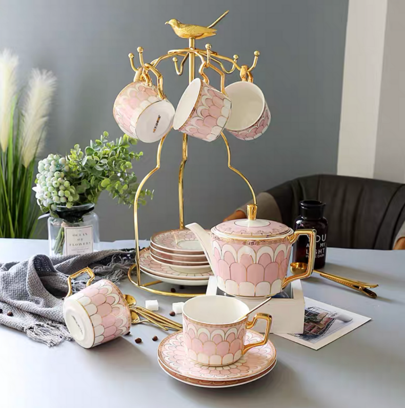 Victoria Pink Afternoon Tea Set