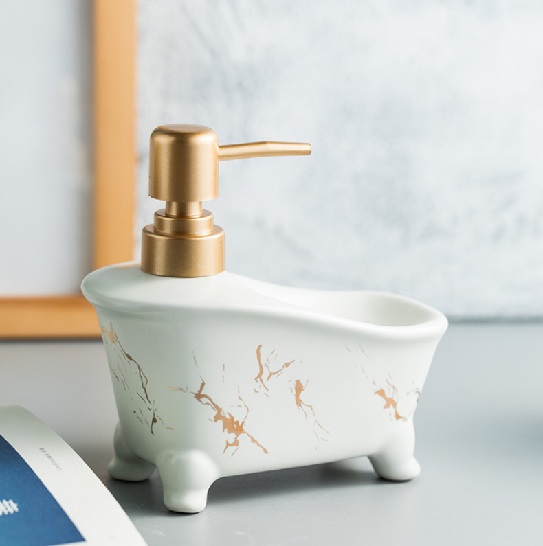 Bathtub Marble Soap Dispenser