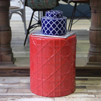 Contemporary Ginger Jar Ceramic Vase