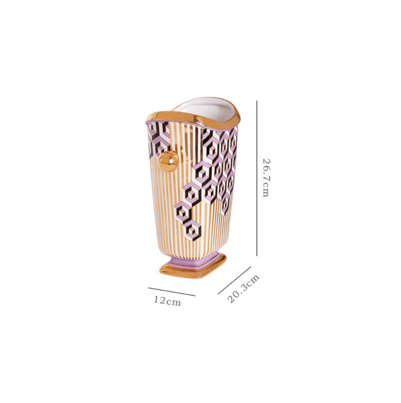 Eclectic Retro Vase