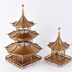 Golden Pagoda Ornament