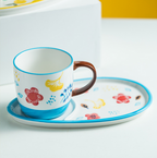 Breakfast bowl mugs set
