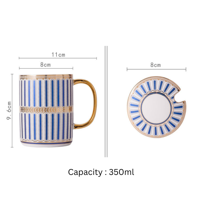 GIFTING INSPIRATION - Blue and Pink Royale Drinking Mug