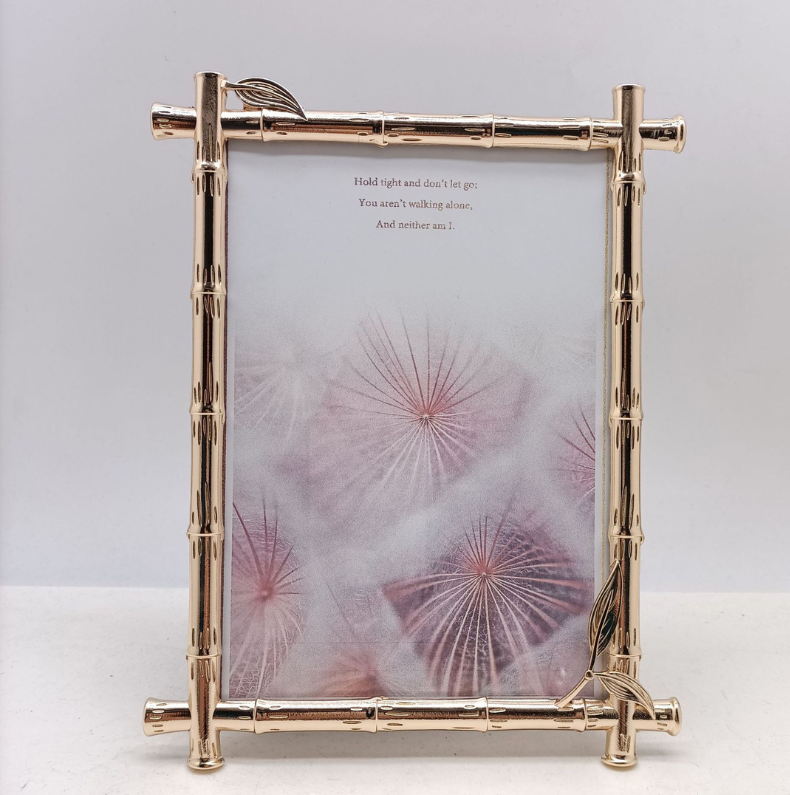 GIFTING INSPIRATION - Gold Bamboo Picture Frame