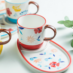 Breakfast bowl mugs set