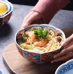 Imperial Chinoiserie Style Ceramic Bowl